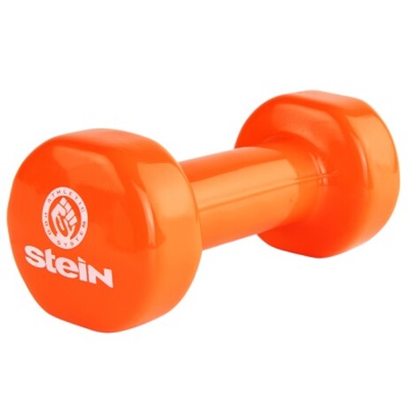 Stein. Гантель виниловая 2.5 кг / шт/ оранжевая (LKDB-504A-2.5)