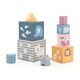 Viga Toys. Деревянные кубики-пирамидка  PolarB Сортируем и складываем (6971608440168)