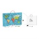 Viga Toys. Пазл магнітний Карта світу з маркерной дошкою, на англ. (6934510445089)