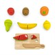 Viga Toys. Іграшкові продукти. Нарізані фрукти з дерева (44539)
