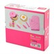 Viga Toys. Дитячий кухонний набір. Іграшковий посуд з дерева, рожевий (50116)