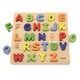 Viga Toys. Дерев'яний пазл Англійський алфавіт, заголовні букви (50124)