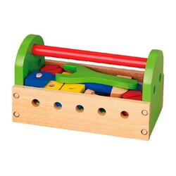 Viga Toys. Дерев'яний ігровий набір Ящик з інструментами (50494)