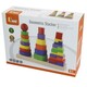 Viga Toys. Набір дерев'яних пірамідок Три фігури (6934510505677)