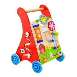 Viga Toys. Дитячі ходунки на колесах Viga Toys з бізібордом (6934510509507)