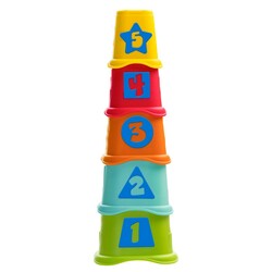 Chicco. Пирамидка–сортер Stacking Cups (8058664089741)