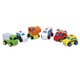 Viga Toys. Набір іграшкових машинок Спецтранспорт, 6 шт. (6934510596217)