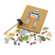 Viga Toys. Набор для творчества Деревянная аппликация Робот (50335)