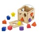 Viga Toys. Дерев'яний сортер Кубик з фігурами (6934510536596)