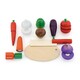 Viga Toys. Іграшкові продукти Viga Toys Нарізані овочі з дерева (6934510562915)