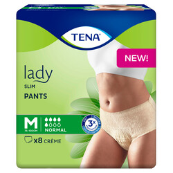 Tena. Підгузки-трусики для дорослих Tena Lady Slim Pants Normal Medium 8 шт М (226842)