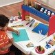 Step2 . Детский стол с 2 стульями для творчества "CREATIVE PROJECTS", 81х99х67 см/30х31х31 см,(82999