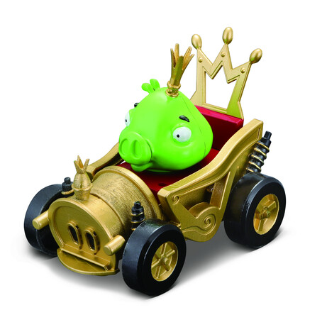 MAISTO. Машинка интерактивная с гонщиком Angry Birds - Сквокеры, звуковые эффекты (82504-2)