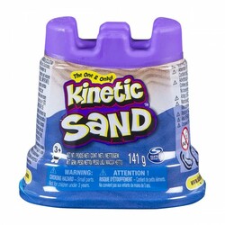 KINETIC SAND. Песок для детского творчества -МИНИ КРЕПОСТЬ (голубой,141 г) (71419B)