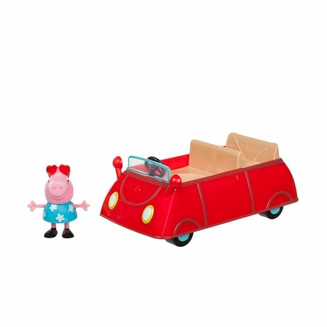 Peppa Figurines. Ігровий набір Peppa - АВТОМОБІЛЬ Пеппі (машинка, фігурка Пеппі) (95706)