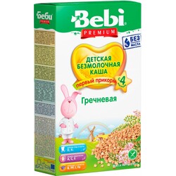 Bebi Premium. Безмолочная каша «Гречневая», 4 мес+ 200 г. (3838471019897)