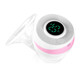 Bebumi.Електріческій двофазний молокоотсос BS1 (pink) з силіконовою соскою + пакети для зберігання