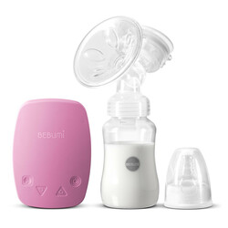 Bebumi. Электрический молокоотсос BS Eco (C pink) с силиконовой соской (26335719)