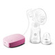 Bebumi. Электрический молокоотсос BS Eco (C pink) с силиконовой соской (26335719)