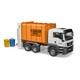 BRUDER. игрушка - мусоровоз MAN TGS оранжевый, М1:16 (03762)