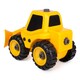 KAILE TOYS. Набор трактор с аксессуарами, разборная модель с отверткой (KL716-2)