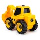 KAILE TOYS. Набор трактор с аксессуарами, разборная модель с отверткой (KL716-3)