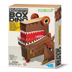 4M. Робот-динозавр из коробки Экоинженерия  (00-03387)