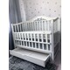 Baby Comfort.Кровать дет.Ангела на шарнирах с подшипником+фиксатор+ящик+откидная боковина(32665940)