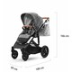 Kinderkraft. Универсальная коляска 2 в 1 Kinderkraft Prime Gray + MommyBag (KKWPRIMGRMB200) (202687)