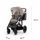 Kinderkraft. Универсальная коляска 2в1 Kinderkraft Prime Beige+MommyBag (KKWPRIMBEG20000) (348461)
