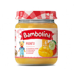 Bambolina. Пюре манго, 100 г, 6 мес+ (001878)