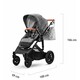 Kinderkraft. Універсальна коляска 2 в 1 Kinderkraft Prime Black + MommyBag (KKWPRIMBKMB200)(202688)