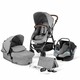 Kinderkraft. Универсальна коляска 3 в 1 Kinderkraft Moov Gray Melange (KKWMOOVGRYM0NC) (348547)