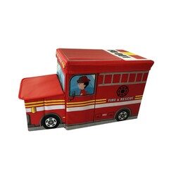 Baby Comfort. Ящик-пуф для игрушек  Пожарная машина (27784383)