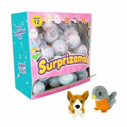 Surprizamals. Мягкая игрушка-сюрприз в шаре SURPRIZAMALS S12 (12 видов в ассорт.) (SU03107)