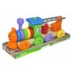 Tigres. Игрушка развивающая "Funny train" 23 эл. (39771)