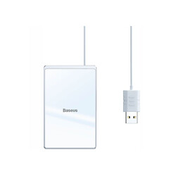BaseusБеспроводное зарядний пристрій Baseus Wireless Charger Card Ultra Thin 15W Silver (WX01B-S2)