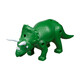 ROAD  RIPPERS. Игровой набор – машинка и динозавр Triceratops green (20074)