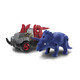 ROAD  RIPPERS. Игровой набор – машинка и динозавр Triceratops blue(20073)