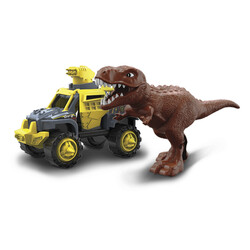 ROAD RIPPERS. Ігровий набір - машинка і динозавр T-Rex brown (20072)
