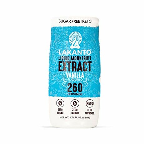 Saraya. Lakanto Liquid Monkfruit Vanilla жидкий подсластитель, 52мл (138-6)