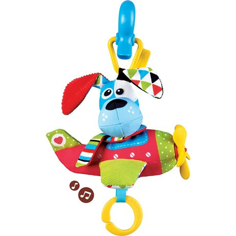 Yookidoo. Іграшка-підвіска музична "Собачка-пілот"(70633)