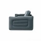  Intex. Надувное велюр-кресло 224 х 117 х 66 см (Intex 66551)