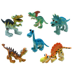 Baby Team. Набір іграшок-фігурок "Динозаври", 6 шт, (8832)