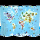 Mideer. Постер з наклейками Карта Світу (MD4111)