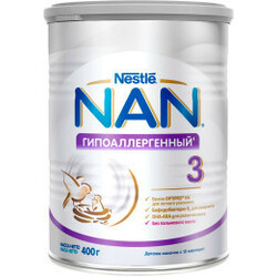 Nestle. Суміш NAN Гіпоалергенний 3, 400 р.(7613034080028)