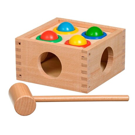 Іграшки з дерева.Стукалки "Кульки" (Д027)