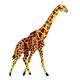 Игрушки из дерева. Жирафа (с) (М020с)