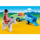 Playmobil. Игровой набор Playmobil Автомобиль с прицепом для лошадей (6958)