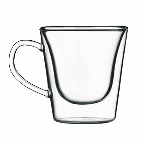 Luigi Bormioli. Чашки Thermic glass, чай/кофе, 295 мл, уп. 2 шт. (08880/05)
